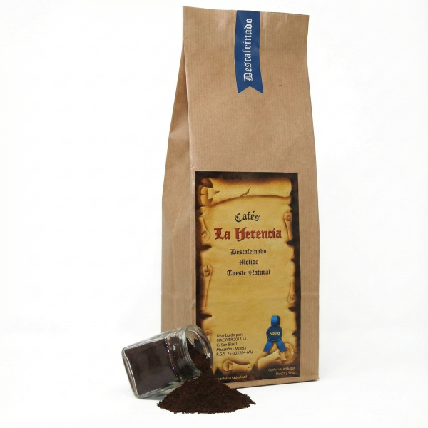 Café Descafeinado Robusta Molido